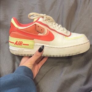 Multicolored Nike Air Force 1’s